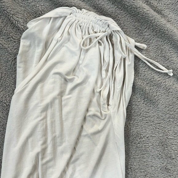 Express Tops - [Express] Cinch Shoulder Relaxed Tee
